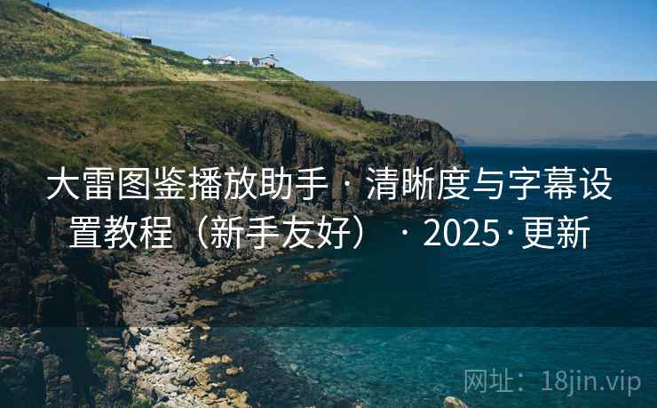 大雷图鉴播放助手 · 清晰度与字幕设置教程（新手友好） · 2025·更新