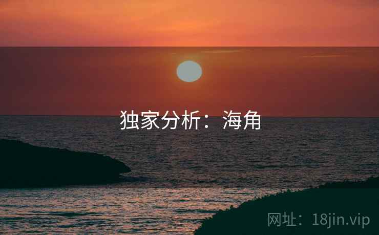 独家分析：海角